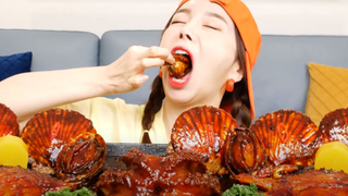 [Mukbang TV] - Ăn hải sản sốt sacheon jjajang - ASRM