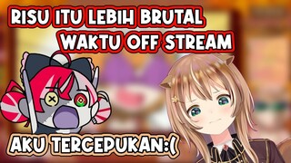 Ollie cepuin ke viewer kalo Risu lebih bar-bar waktu off stream