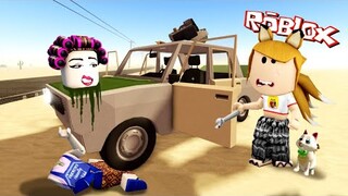 ขับรถกลางทะเลทราย 😱 ปลอดภัย 1000%  - A Dusty Trip Roblox