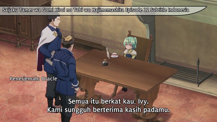 saijaku Tamer wa Gomi Hiroi no Tabi episode 12 subtitle Indonesia