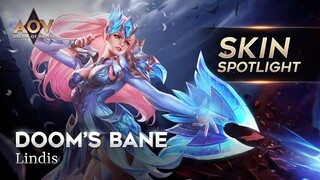 Doom's Bane Lindis Skin Spotlight - Garena AOV ( Arena of Valor )