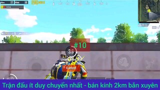 Trận đấu ít duy chuyển nhất #10