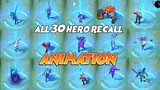 MLBB All Heroes with Recall Animation