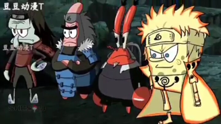 Perang dunia shinobi ke3 versi Spongebob