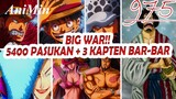 PERANG BESAR Melawan Aliansi Yonko - Review One Piece Chapter 975