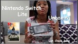 Nintendo Switch Lite Unboxing + The Legend of Zelda: Breath of the Wild | List, Check, Done
