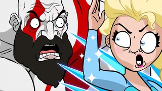 Kratos vs Elsa