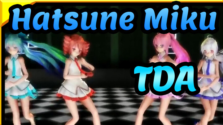 [Hatsune Miku/MMD] Miku&Teto&Luka&Haku, TDA