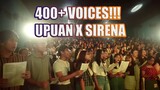 400+ VOICES!!! UPUAN X SIRENA WORDS AND MUSIC