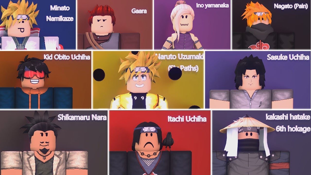 10 NARUTO ANIME COSPLAY ROBLOX OUTFITS - Bilibili