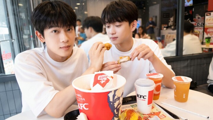 [Brother, don’t run away] Let’s eat kfc together