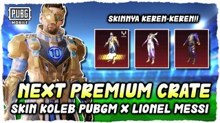 BOCORAN NEXT PREMIUM CRATE PUBG MOBILE | Bocoran Skin Lionel Messi x PUBG Mobile