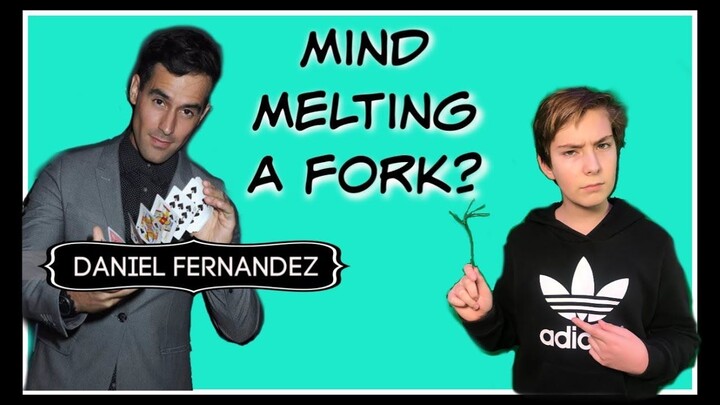 Mind Melting a Fork? With DANIEL Fernandez magician an optical illusion