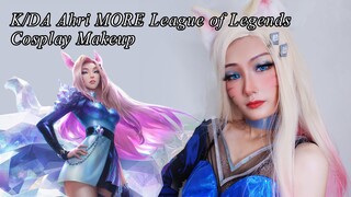 K_DA Ahri MORE League of Legends Cosplay Makeup