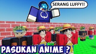 AKU BUAT PASUKAN ANIME DI ROBLOX ? | Roblox Anime Defenders Indonesia