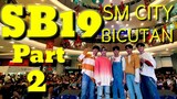 SB19 pinagkaguluhan at SM City Bicutan 110319 Part 2