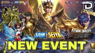 MOBILE LEGENDS COLAB DENGAN SAINT SEIYA ⚔️