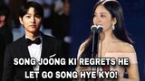 SONG JOONG KI REGRETS HE LET GO SONG HYE KYO! | 60TH BAEKSANG ARTS AWARDS | SONGSONG | LEE MIN HO |