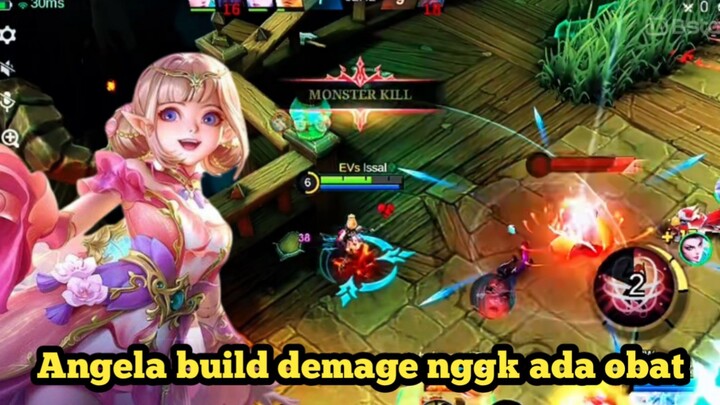 Angela pake skypiercer terlalu OP 😮