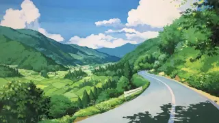 [Life] Gouache Drawing: Scene from Hayao Miyazaki's Movie