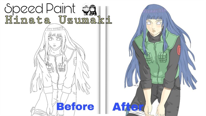 Speed Paint Hinata Uzumaki