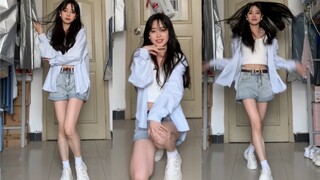 Pure school girl challenges to cover HyunA! Babe dormitory vertical screen full song cover dance rea