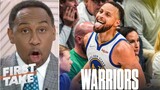 FIRST TAKE "The NBA Title name King Stephen Curry" - Stephen A on Warriors vs Mavericks West Finals
