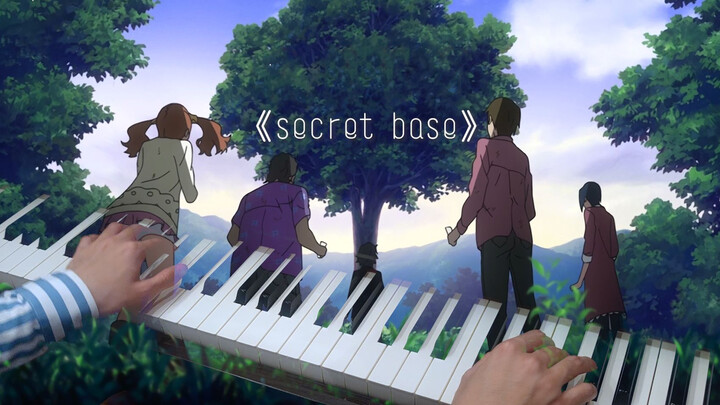 [ดนตรี]เล่นเปียโนเพลง Secret Base|あの日見た花の名前を僕達はまだ知らない