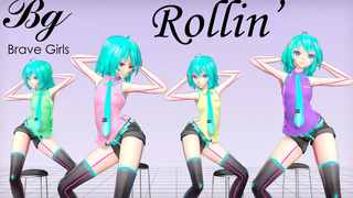 MMD Brave Girls - Rollin (2021 VER) WIP2