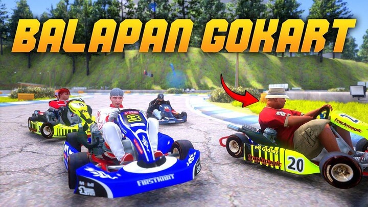 Balapan Gokart Ekstrim Banget !! GTA 5 Indonesia