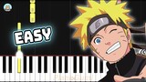Naruto Shippuden OP 10 - "newsong" - EASY Piano Tutorial & Sheet Music