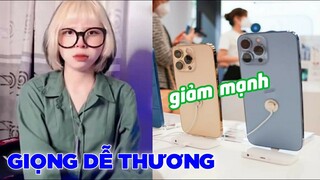 Xuất hiện Tiktoker có giọng nói siêu dễ thương, iPhone 13 giảm giá mạnh - Top comment hài Face Book.