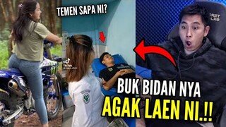 LNGSUNG DI KASIH PAHAM DGN BUK BIDAN‼️..REACT MEME HALO DEK