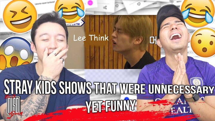 Stray Kids shows that were unnecessary yet funny | REACTION