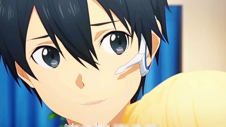 As expected of Mr. Kirito, he is still handsome even when facing each other [ Sword Art Online ]