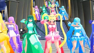 【mmdぴちぴちピッチ】マーメイドプリンセスでアイドル