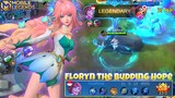 New Hero Floryn Full Magic Damage Build Gameplay - Mobile Legends Bang Bang