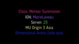 S23 | Mu Origin 3 Asia | MarieLaveau | Solo que | Dimensional Arena