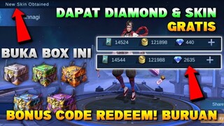 UPDATE! KODE REDEEM MOBILE LEGENDS TERBARU GRATIS 2000 DIAMOND & SKIN | MOBILE LEGENDS BANG BANG