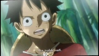 reaksi otama mengetahui Luffy adiknya ace