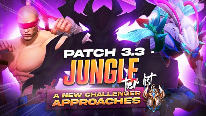 WILD RIFT BEST JUNGLE SOLO QUEUE TIERLIST | Patch 3.3