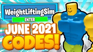 *JUNE 2021* ALL NEW SECRET OP CODES! | Roblox Weight Lifting Simulator