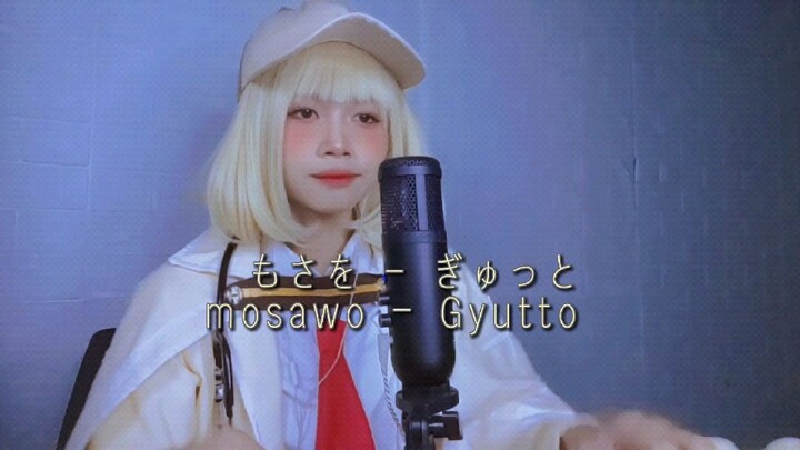 COSPLAY AMELIA WATSON SAMBIL NYANYI LAGU BUCIN!! GYUTTO MOSAWO COVER BY RURUFA