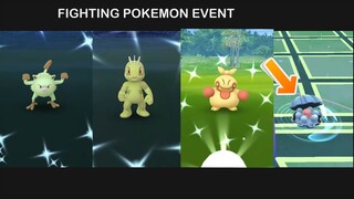 New Shiny Mankey, Machamp and Clamperl are released in the wild!