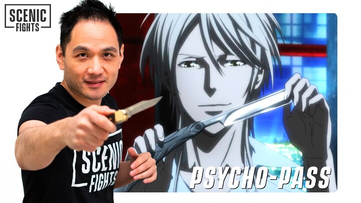 Knife Expert Breaks Down Anime Knife Fights | Psycho Pass | Scenic Fights