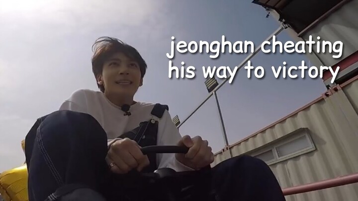 jeonghan cheating the system (in games and at life)