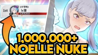 1ST EVER 1 MILLION+ NUKE! S2 NOELLE IS THE BEST UNIT IN THE GAME & SHE'S FREE | BLACK CLOVER MOBILE