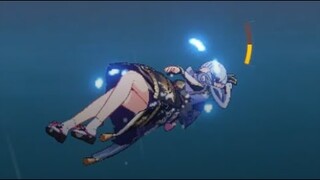 I tried ice bridging to Inazuma