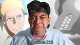 SELAMAT TINGGAL KURAMA 😭💔 | Boruto Episode 218 INDONESIA Reaction