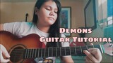 Demons - Imagine Dragons || Guitar Tutorial | Easy chords & Strumming